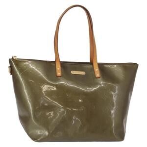 LOUIS VUITTON Vernis Bellevue GM Tote Bag Veil Bronze M93674 LV Auth 156951